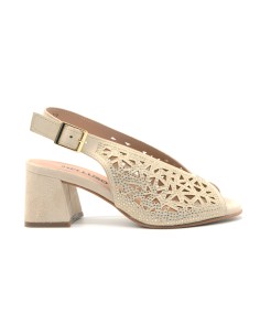 Melluso sandalo elegante con strass